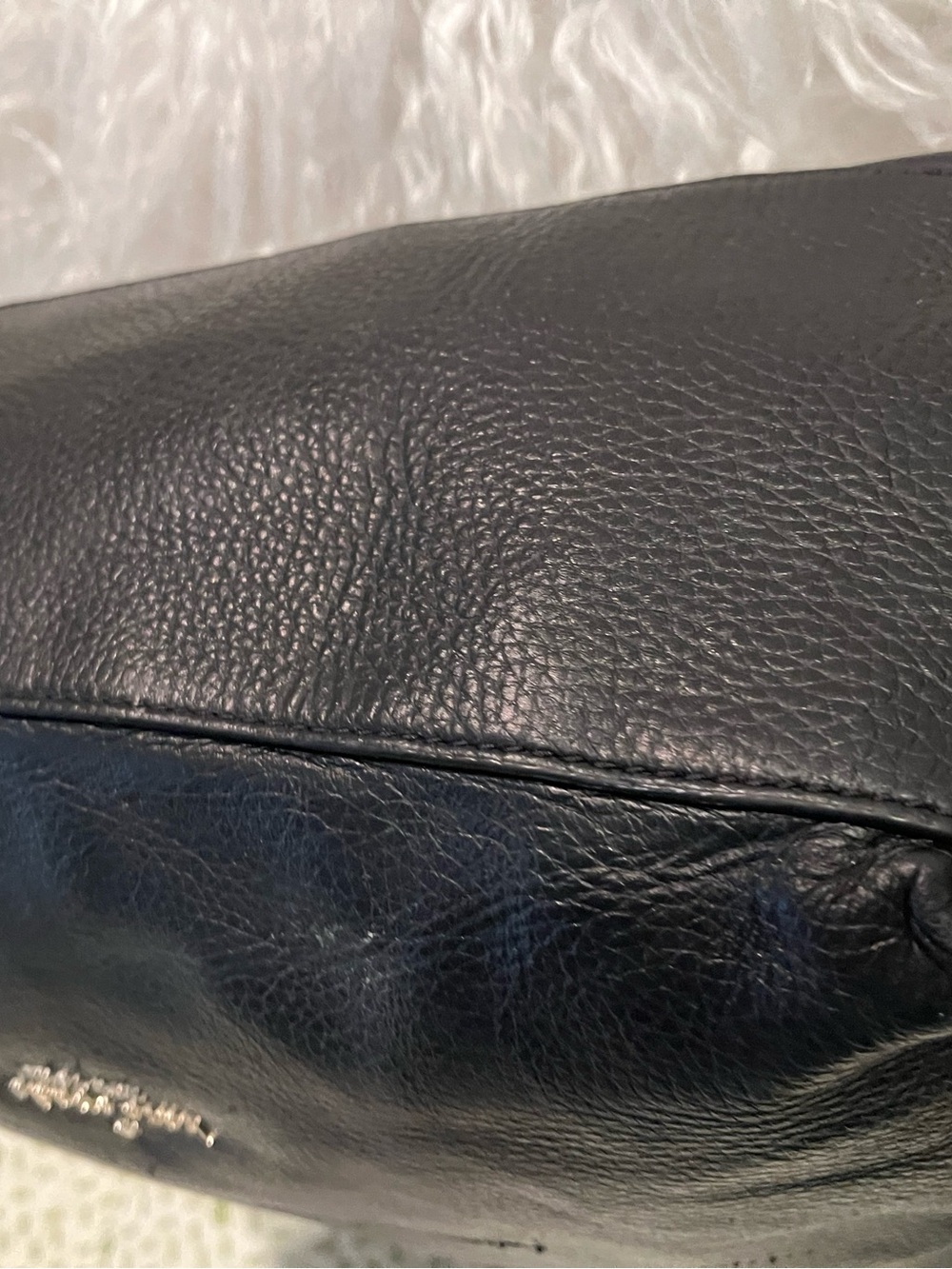 kate spade Kat Black Pebble Leather Shoulder Bag - Picture 15 of 16